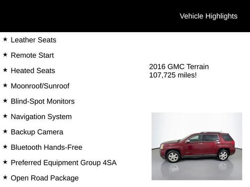 2016 GMC Terrain SLT