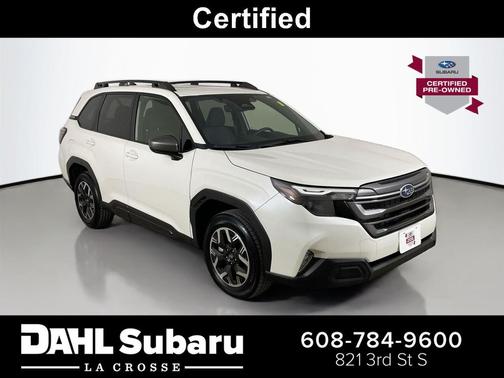 Crystal White Pearl 2025 Subaru Forester Premium