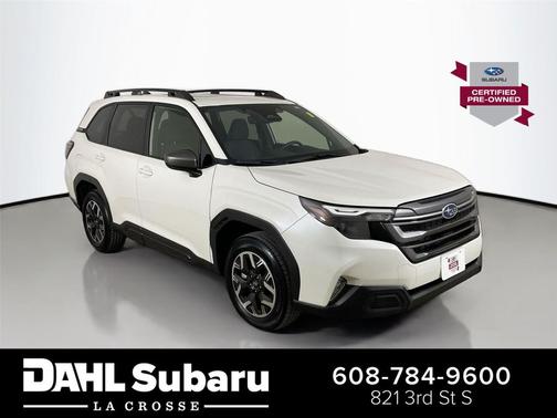 Crystal White Pearl 2025 Subaru Forester Premium