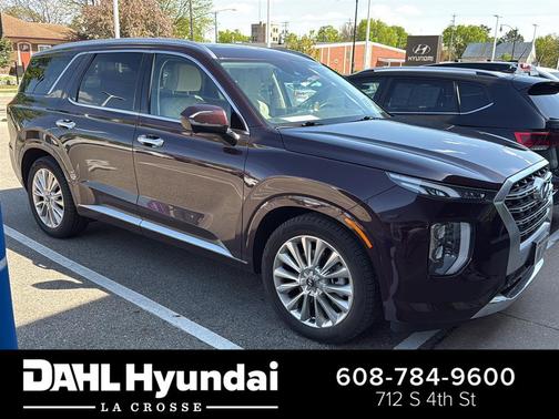 Sierra Burgundy 2020 Hyundai PALISADE Limited