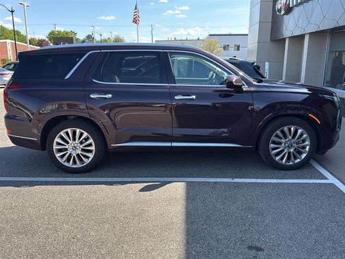 Sierra Burgundy 2020 Hyundai PALISADE Limited