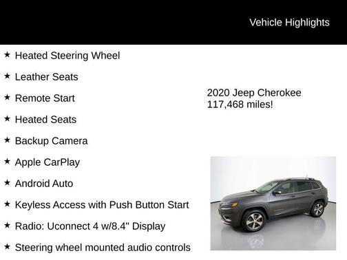 2020 Jeep Cherokee Limited