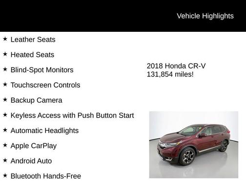 2018 Honda CR-V Touring