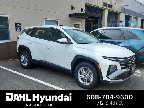 Serenity White Pearl 2025 Hyundai TUCSON SE