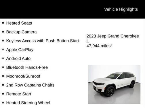 2023 Jeep Grand Cherokee L Altitude