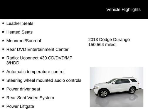 2013 Dodge Durango Crew