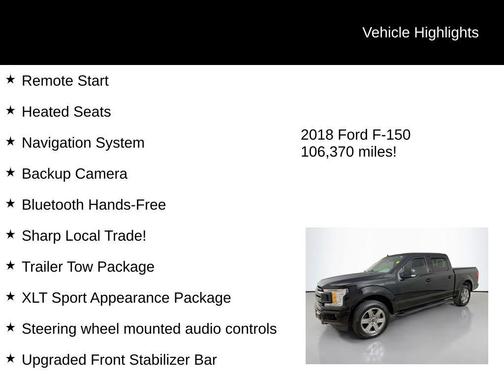 2018 Ford F-150 XLT