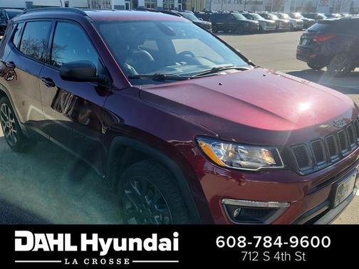 Velvet Red Pearlcoat 2021 Jeep Compass 80th Special Edition