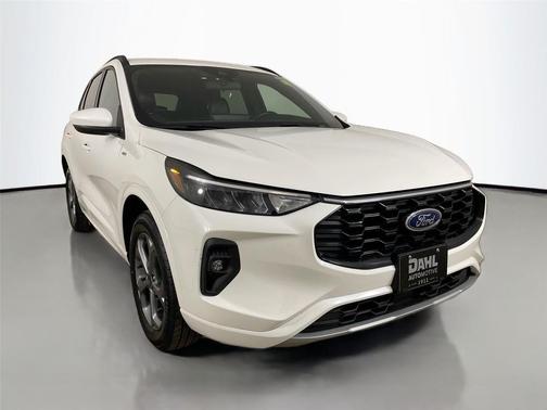 Star White Metallic Tri-Coat 2024 Ford Escape ST-Line Select