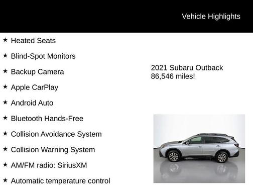 2021 Subaru Outback Premium