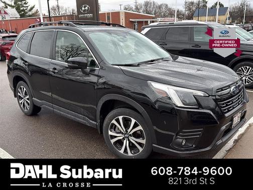 Crystal Black Silica 2024 Subaru Forester Limited