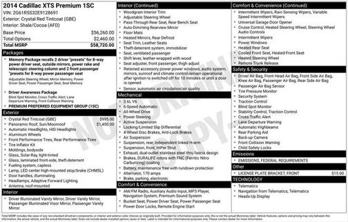 2014 Cadillac XTS Premium