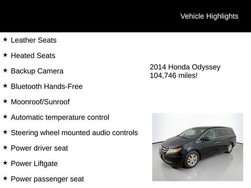 2014 Honda Odyssey EX-L
