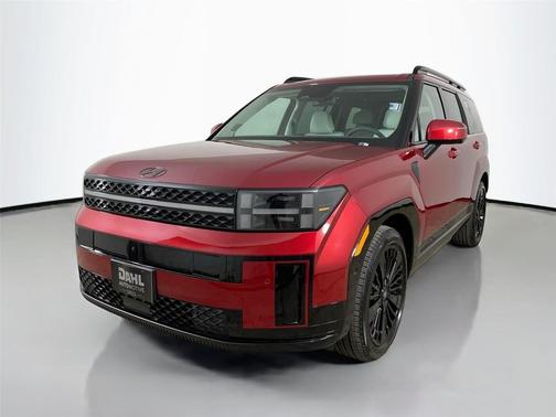 Ultimate Red 2026 Hyundai SANTA FE HEV Calligraphy