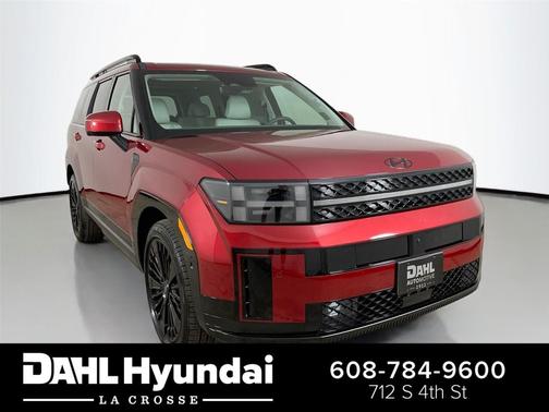 Ultimate Red 2026 Hyundai SANTA FE HEV Calligraphy