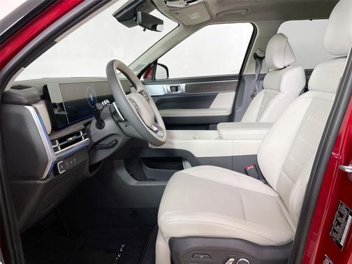 Ultimate Red 2026 Hyundai SANTA FE HEV Calligraphy