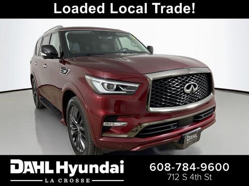 Coulis Red 2021 INFINITI QX80 PREMIUM SELECT AWD
