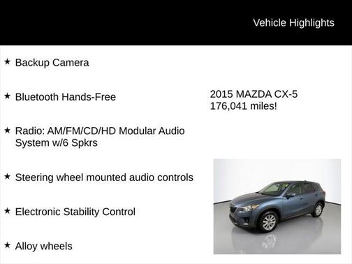 2015 Mazda CX-5 Touring