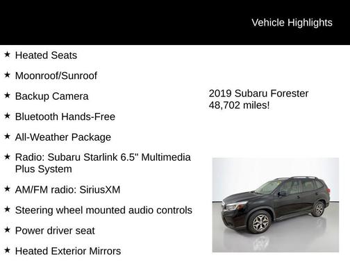 2019 Subaru Forester Premium