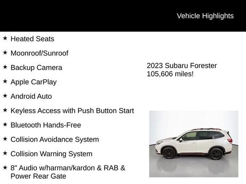 2023 Subaru Forester Sport