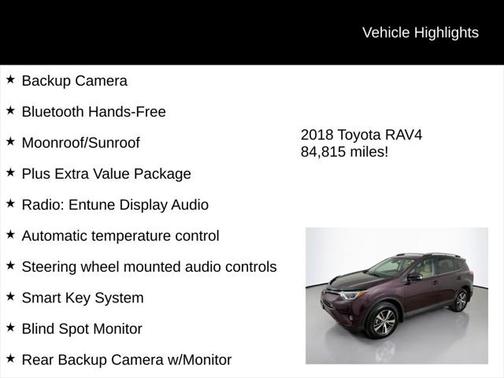 2018 Toyota RAV4 XLE