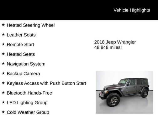 2018 Jeep Wrangler Unlimited Rubicon