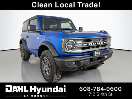 Velocity Blue Metallic 2023 Ford Bronco Big Bend