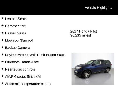 2017 Honda Pilot EX-L