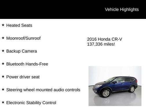 2016 Honda CR-V EX