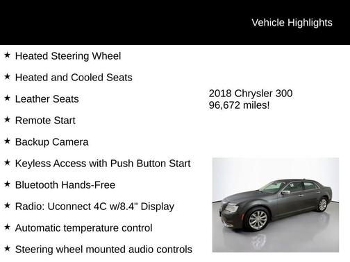 2018 Chrysler 300 Limited