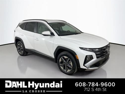 Creamy White Pearl 2026 Hyundai TUCSON Hybrid SEL