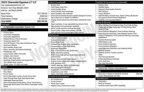 2023 Chevrolet Equinox 1LT