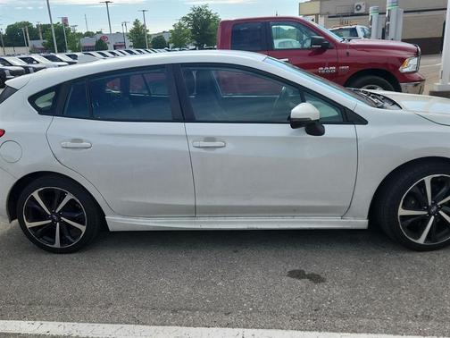 Crystal White Pearl 2020 Subaru Impreza Sport 5-Door