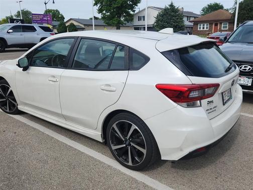 Crystal White Pearl 2020 Subaru Impreza Sport 5-Door