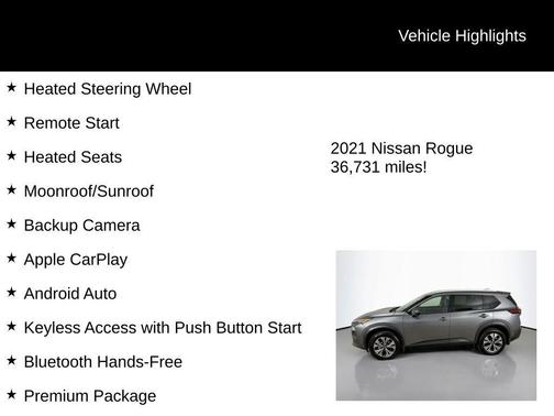 2021 Nissan Rogue SV