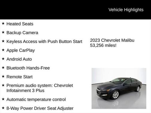 2023 Chevrolet Malibu FWD 1LT