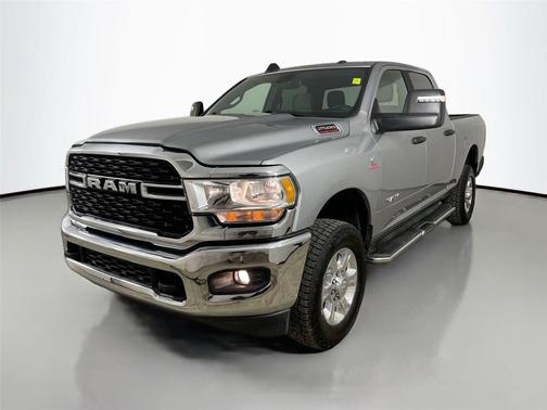 Billet Silver Metallic Clearcoat 2024 RAM 2500 Big Horn Crew Cab 4x4 6'4' Box