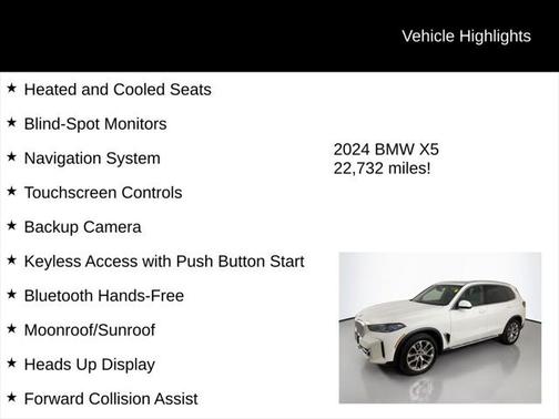 2024 BMW X5 xDrive40i