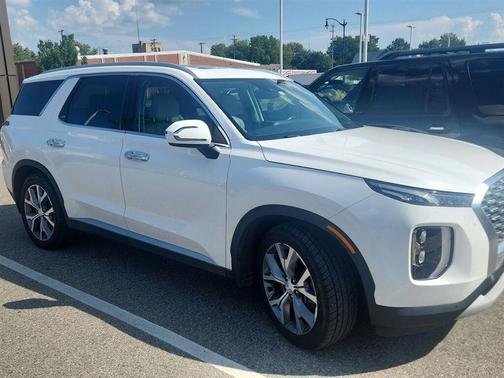 Hyper White 2020 Hyundai PALISADE SEL