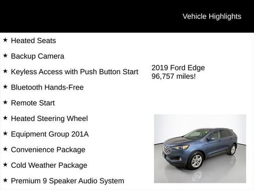 2019 Ford Edge SEL