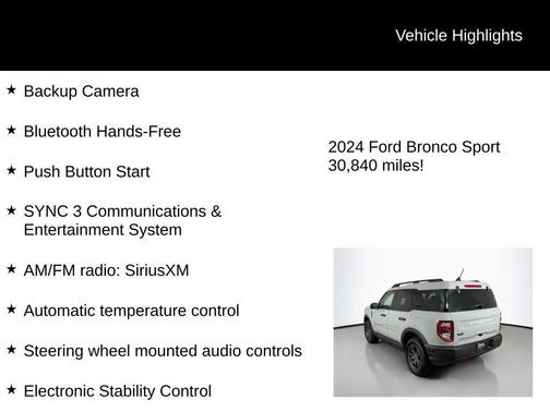 2024 Ford Bronco Sport Big Bend