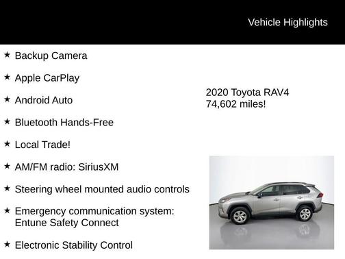 2020 Toyota RAV4 LE