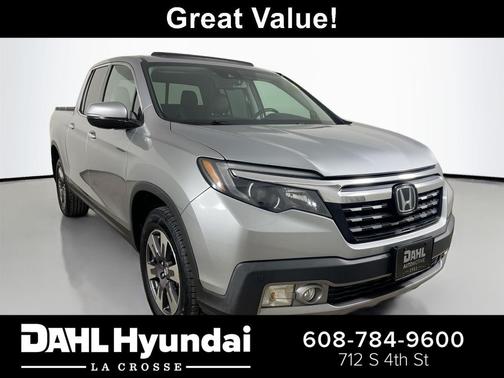 Lunar Silver Metallic 2017 Honda Ridgeline RTL-E