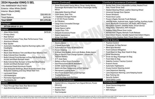 2024 Hyundai IONIQ 5 SEL