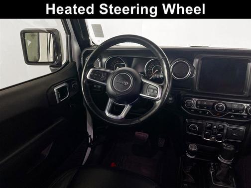 Bright White Clearcoat 2021 Jeep Wrangler Unlimited Sahara