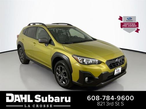 Plasma Yellow Pearl 2021 Subaru Crosstrek Sport