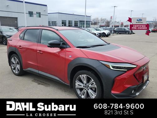 Elemental Red Pearl 2023 Subaru Solterra Limited