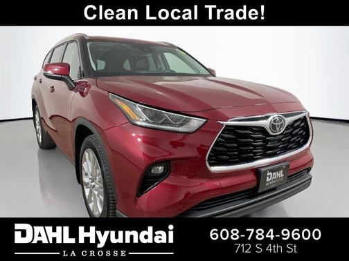 Ruby Flare Pearl 2021 Toyota Highlander Limited