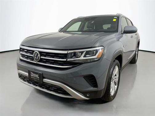 Platinum Gray Metallic 2021 Volkswagen Atlas Cross Sport 2.0T SEL
