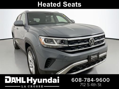 Platinum Gray Metallic 2021 Volkswagen Atlas Cross Sport 2.0T SEL